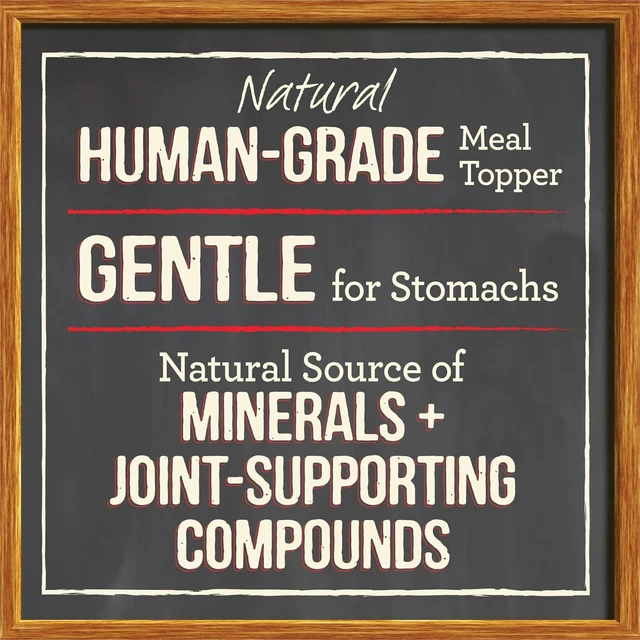 Alt view image 7 of 7 - Merrick Grain Free Chicken Bone Broth Dog and Cat Food Topper, 7 oz Pouch