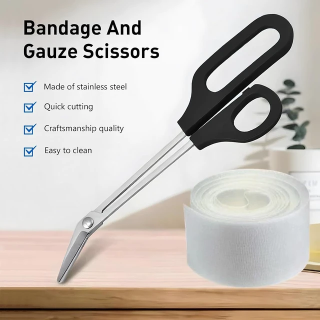 Alt view image 7 of 7 - 8.3 Inch Long Handle Toenail Scissors for Thick Nails & Easy Reach Long Handled Toe Nail Clippers for Seniors Women Men (Black)