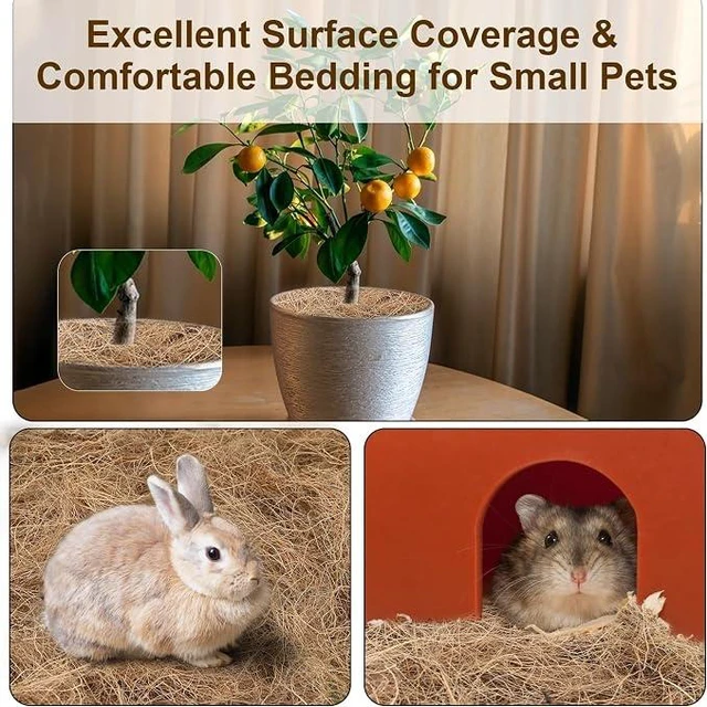 Main image of Sukh Coconut Fiber for Bird Nest - Bird Nest Bedding for Hummingbird Finch