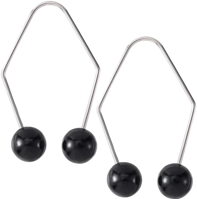 Main image of 2pcs Natural Dimple Maker for Cheeks, Black Facial Muscle Dimple Trainer Shaper, Facial Exerciser Tools for Beautiful Smile