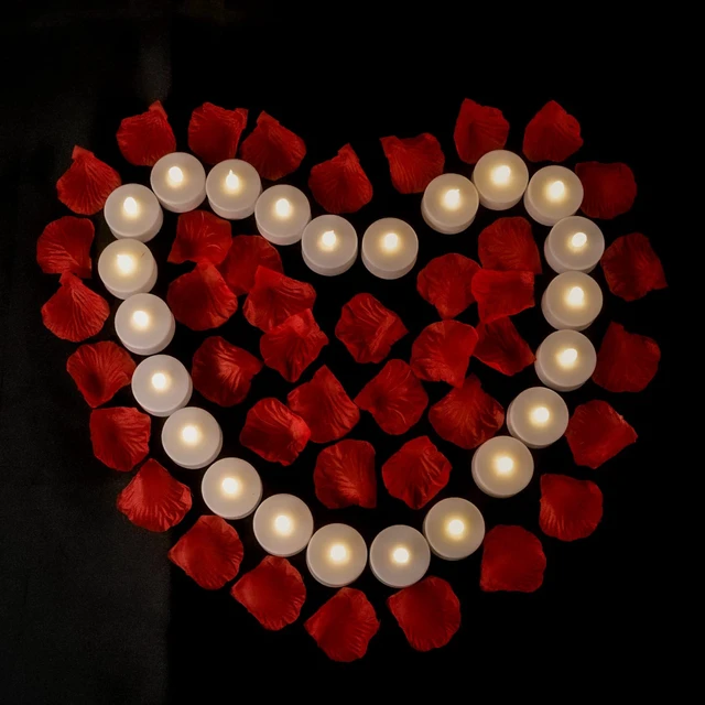 Alt view image 4 of 7 - Battery Operated LED Tea Lights Flameless Electric Candles 24PACK