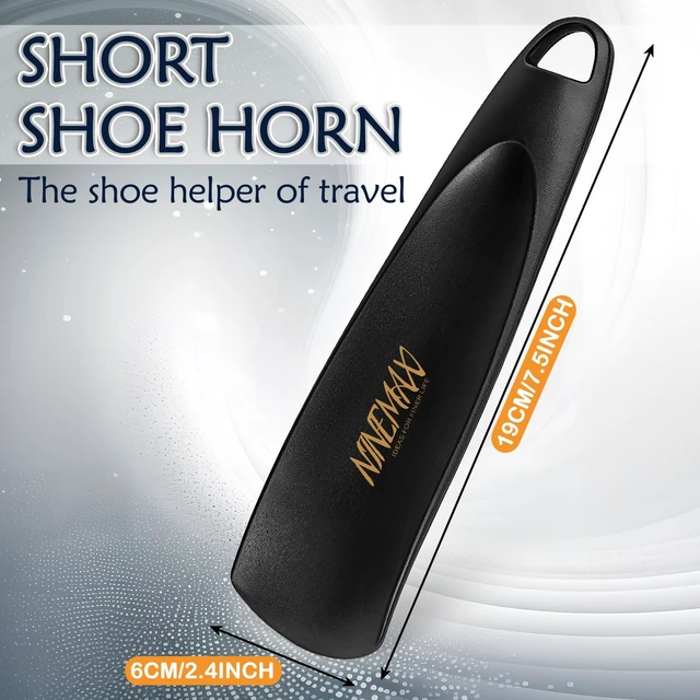 Alt view image 2 of 7 - NINEMAX Shoe Horn, 7.5 Inch Portable Travel Shoehorn for Seniors (1Pc)