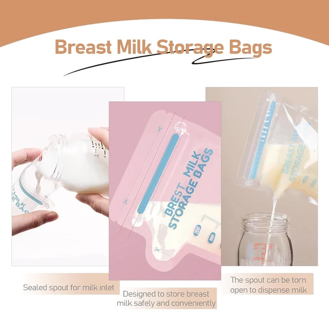 Alt view image 4 of 6 - Breastmilk Storage Bag Milk Bags for Breastmilk for Feeding 30PCS