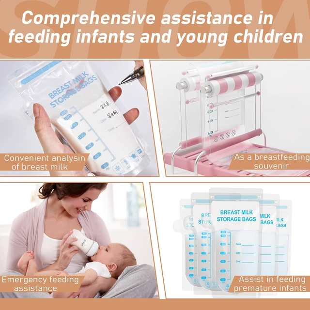 Alt view image 3 of 6 - Breastmilk Storage Bag Milk Bags for Breastmilk for Feeding 30PCS