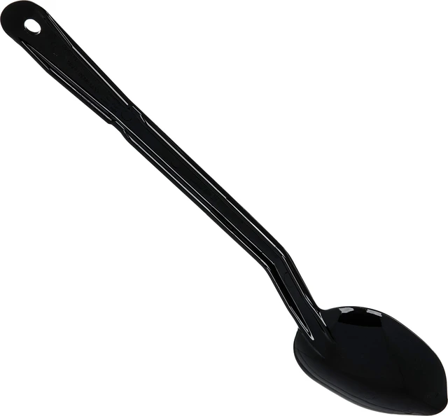 Alt view image 4 of 7 - Carlisle FoodService Products 442003 High Heat Solid Spoon, 13", Black
