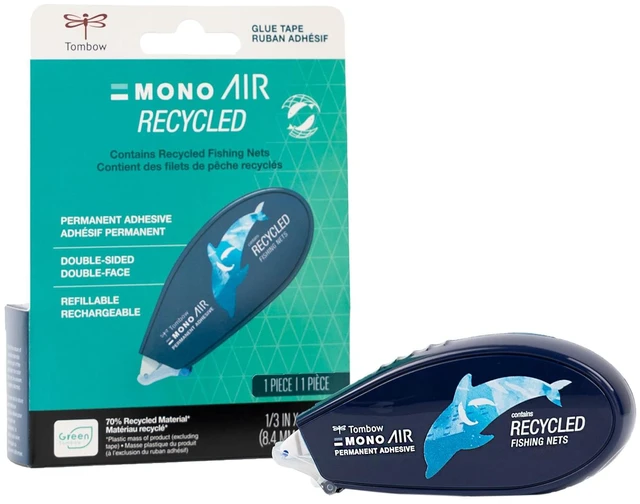 Main image of Tombow 62156 Mono Air Recycled Permanent Adhesive, Applicator