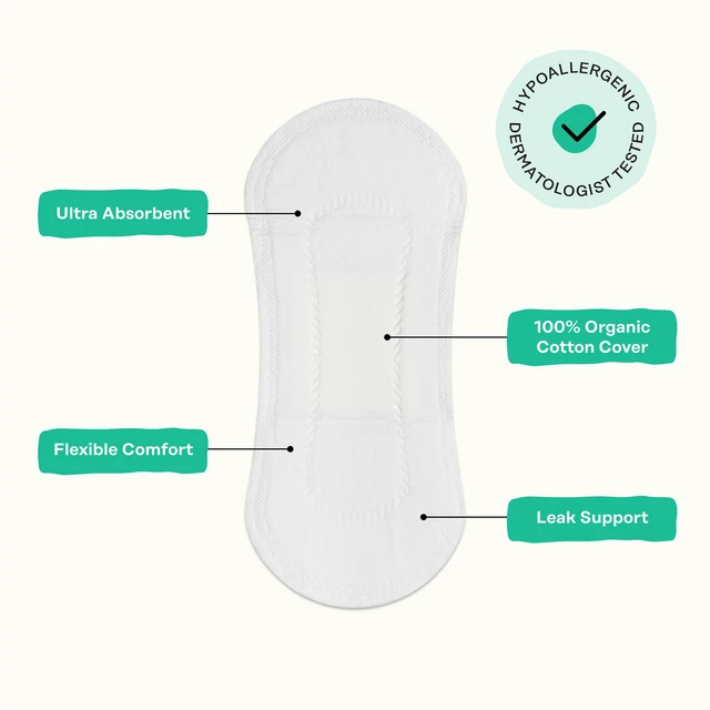 Alt view image 5 of 7 - The Honey Pot Company - Cooling Herbal - Panty Liners for Women