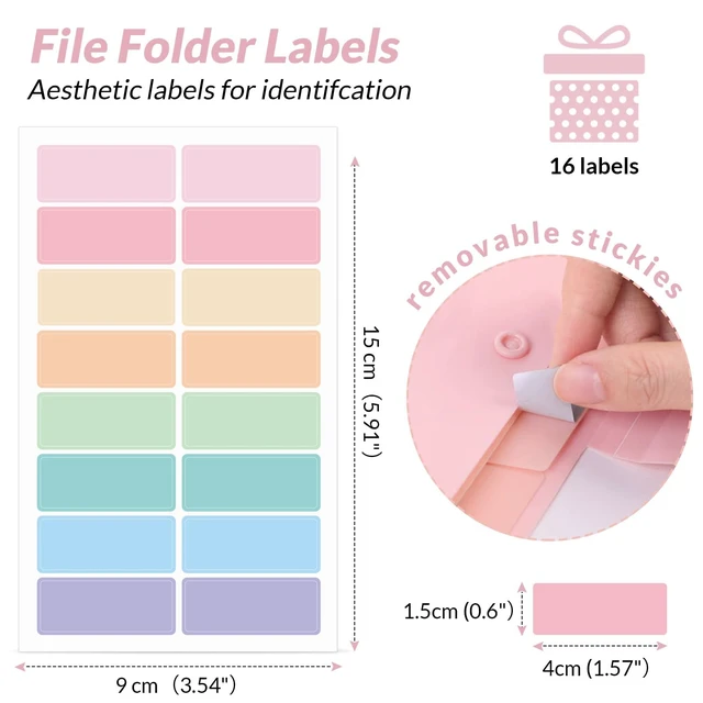 Alt view image 7 of 7 - SKYDUE Expanding File Folder, Accordion File Organizer with 8 Pockets, Expandable Document Paper Receipt Holder for School Office Hospital, Letter/A4 Size Pink