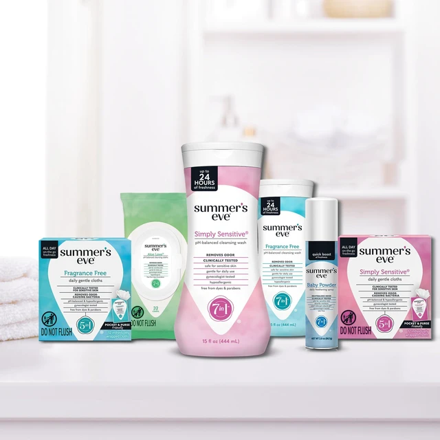 Alt view image 6 of 7 - Summer's Eve Gentle Feminine Wipes, Fragrance Free, 12 Count