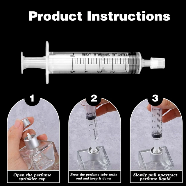 Alt view image 5 of 6 - 3 Set Perfume Refill Tool Kit Perfume Decanter Kit