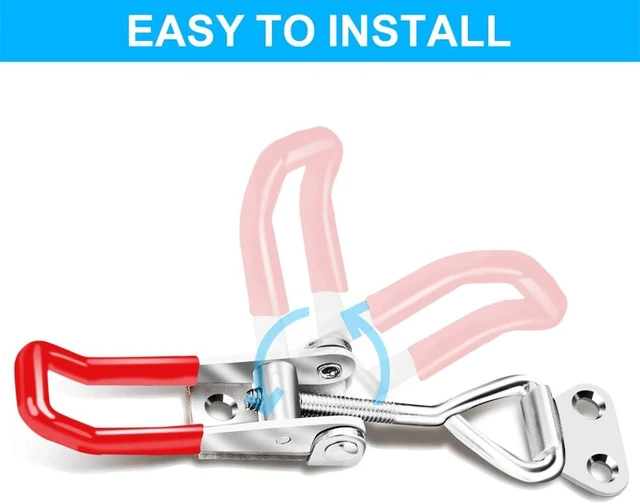 Alt view image 5 of 6 - Vicuna R 6 Pack Toggle Latch Clamp 4001, Adjustable Toggle Clamp Latch