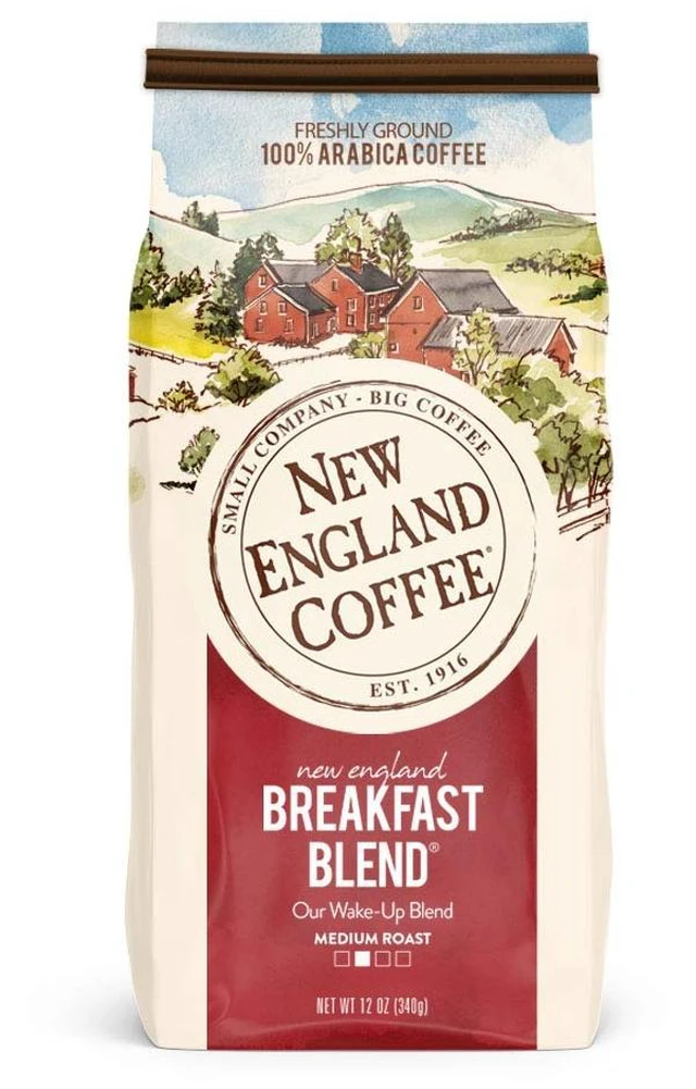 Main image of New England Coffee Breakfast Blend Ground Coffee 12oz (Pack of 1)
