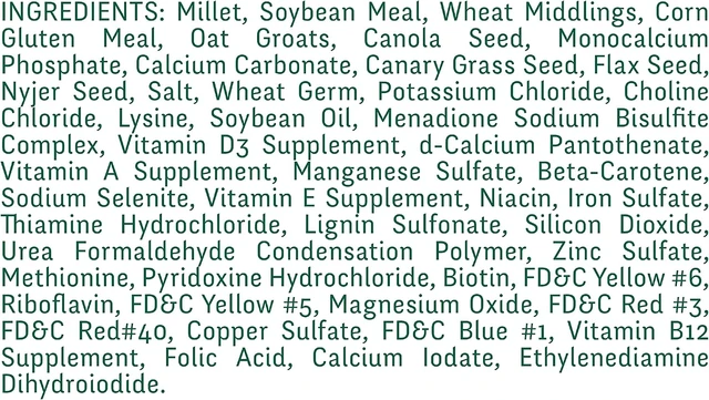 Alt view image 5 of 6 - Wild Harvest Universal Blend for Small Birds 3 Pounds, Foritified Nutrition (Pack of 2)