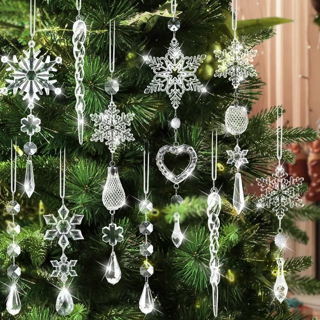 Main image of 21Pcs Christmas Tree Ornaments Hanging Decorations for Xmas New Year Party