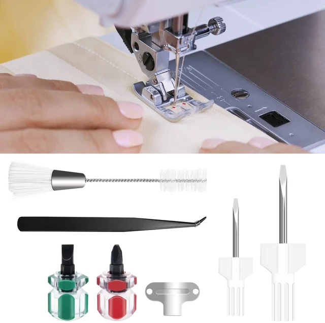 Alt view image 6 of 6 - 7 Piece Sewing Machine Cleaning Kit, Sewing Machine Repair Tool