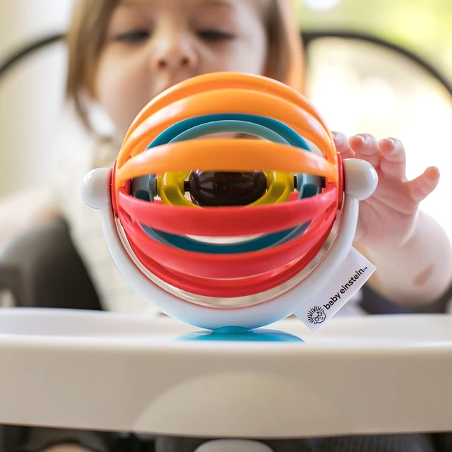 Alt view image 7 of 7 - Baby Einstein Sticky Spinner BPA-Free High Chair Activity Toy, Ages 3 Months+