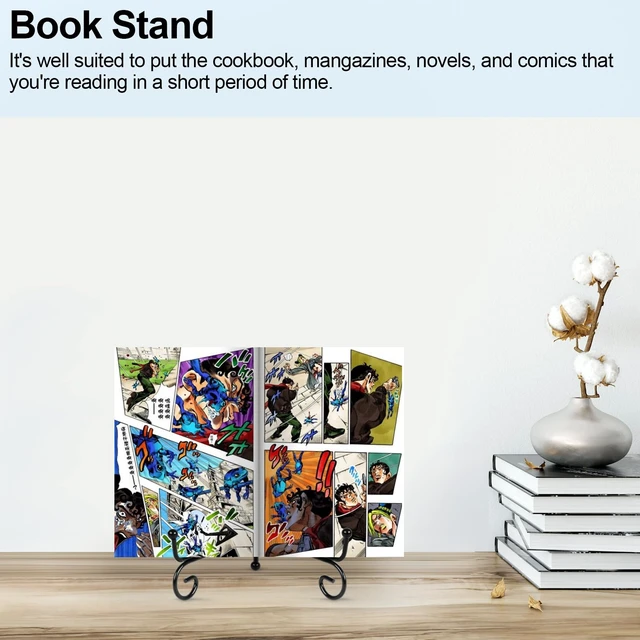 Alt view image 6 of 7 - Vivinin 6 Pack Metal Plate and Picture Frame Stands - 5 Inch Display Holder for Art, Photos, Books and Platter