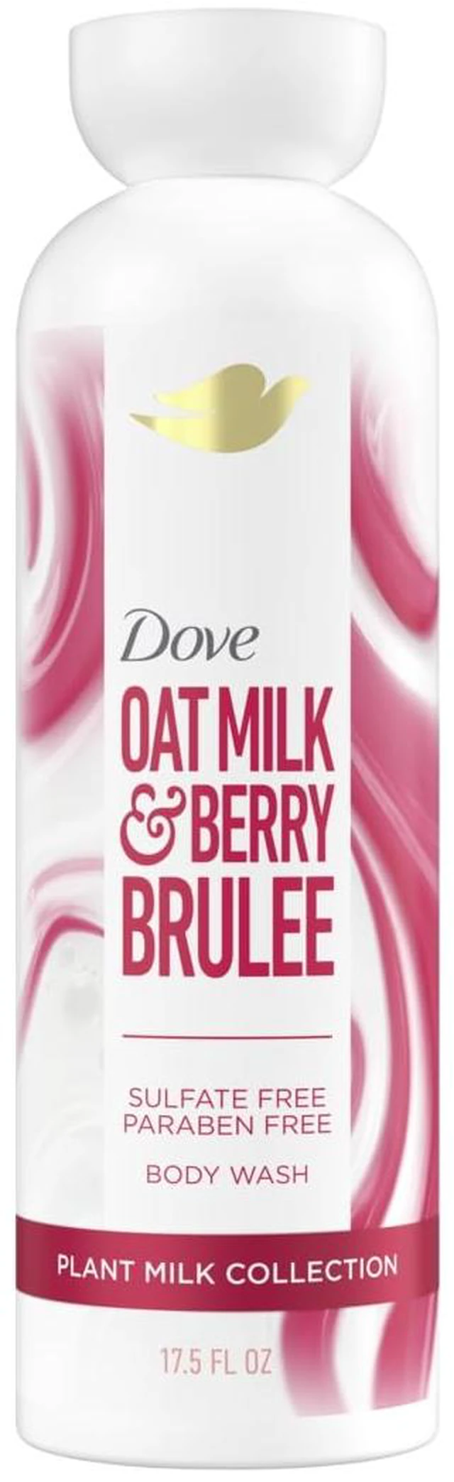Main image of Dove Plant Milk Cleansing Body Wash Oat Milk & Berry Brulee 17.5 fl oz
