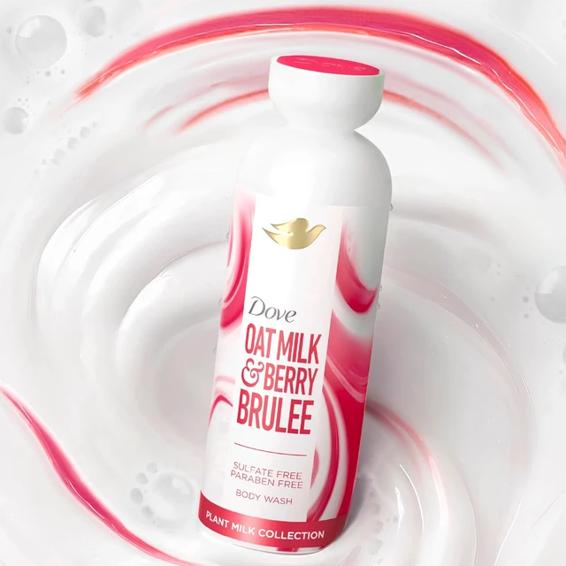 Alt view image 3 of 7 - Dove Plant Milk Cleansing Body Wash Oat Milk & Berry Brulee 17.5 fl oz