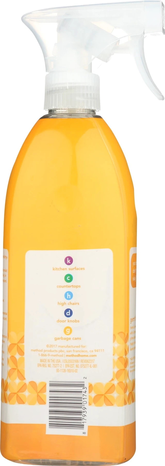 Alt view image 2 of 7 - method All-Purpose Cleaner Spray, Citron, 28 fl oz