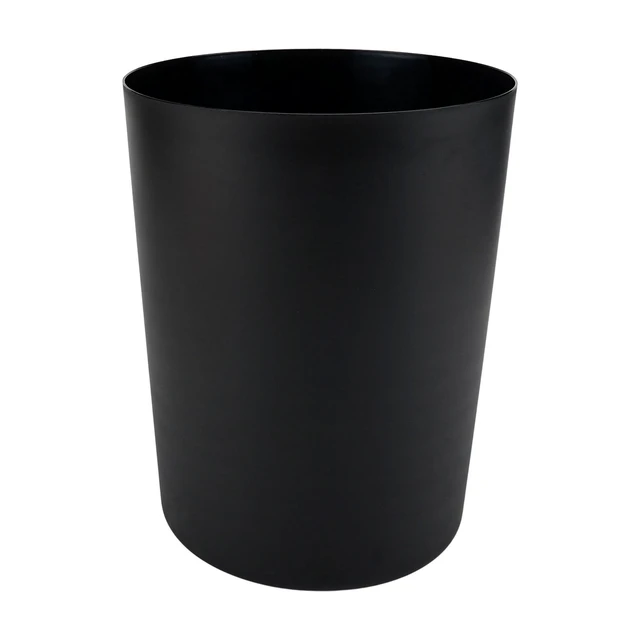 Alt view image 5 of 6 - Mainstays 5 Gallon Plastic Wastebasket, Open Top, Matte Black