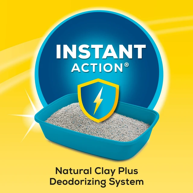 Alt view image 3 of 6 - Purina Tidy Cats Instant Action Clumping Cat Litter, Floral Scent, 14 lb Jug