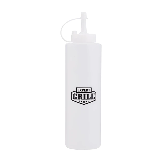 Alt view image 5 of 6 - (6 pack) Expert Grill Plastic 14-Ounce Oil and Vinegar Dispensing Squeeze Bottle,8.8x 2.3 x 2.3