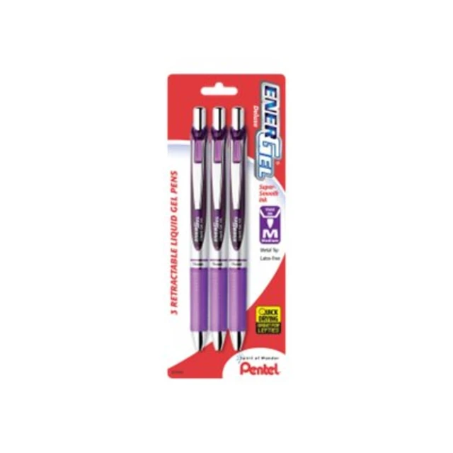 Alt view image 3 of 5 - Pentel 756260 EnerGel RTX Retractable Gel Pens Medium