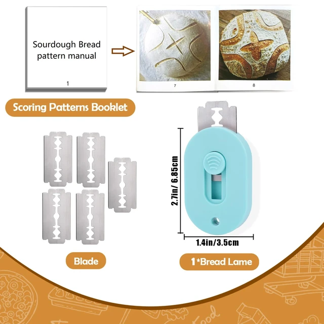 Alt view image 7 of 7 - XANGNIER Sourdough Scorer Tool,Bread Lame Dough Scoring Tool,Magnetic