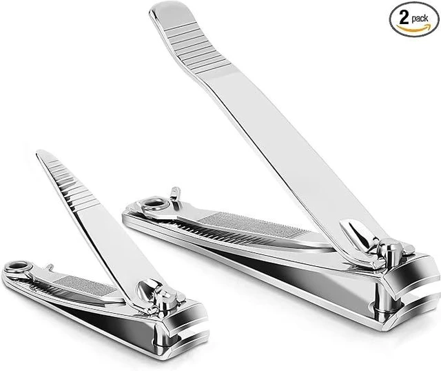 Main image of Stainless Steel Nail Clipper Set with File for Men Women