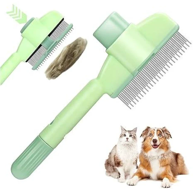 Main image of XANGNIER One-click Self Cleaning Cat Comb for Long/Short Haired Cats Dogs