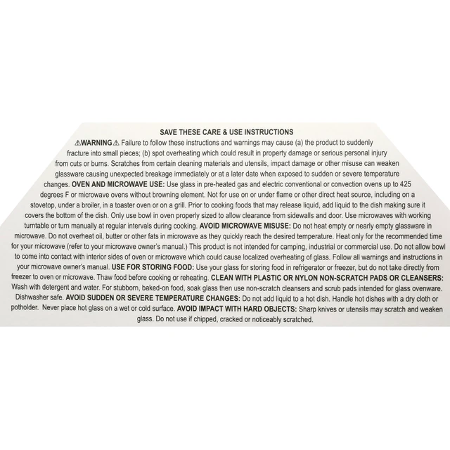 Alt view image 4 of 6 - Mainstays Glass Mixing Bowl, 4 qt