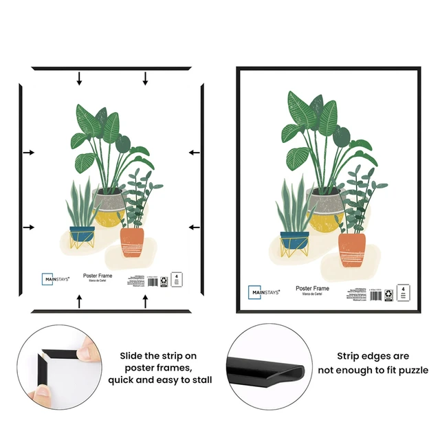 Alt view image 5 of 6 - Mainstays 16 x 20 Black Wall Picture Frame