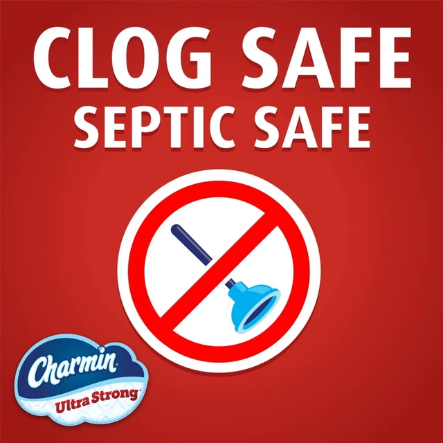 Alt view image 4 of 6 - Charmin Ultra Strong Toilet Paper 4 Mega Rolls, 220 Sheets Per Roll