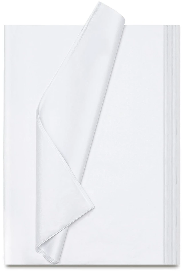 Main image of Simetufy 115 Sheets White Tissue Paper for Gift Bags Packaging 14 x 20 Inch