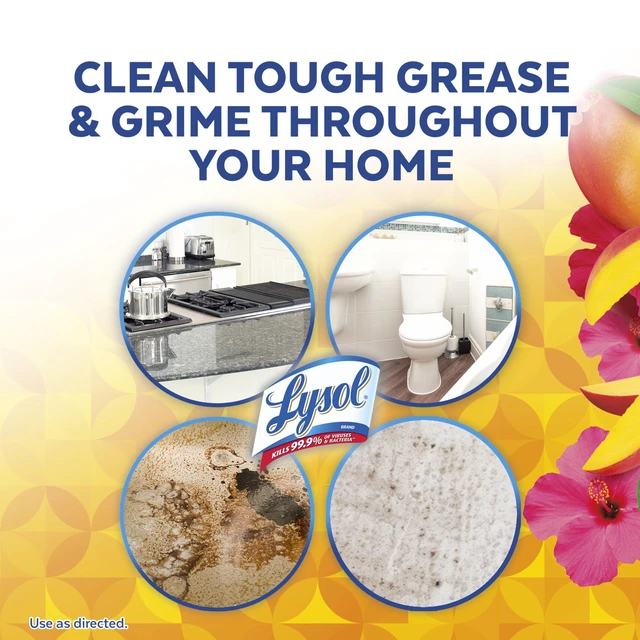 Alt view image 4 of 6 - LYSOL Foaming Bathroom Cleaner & Disinfectant Spray, Mango Scent, 32 oz