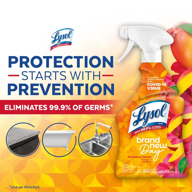 Alt view image 5 of 6 - LYSOL Foaming Bathroom Cleaner & Disinfectant Spray, Mango Scent, 32 oz