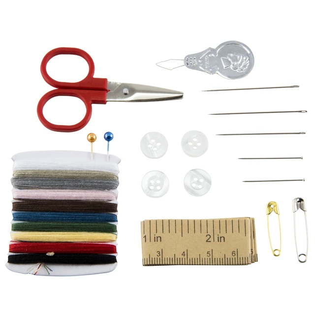 Alt view image 2 of 7 - SINGER 01927 Travel Sewing Kit in Case, Assorted Colors, Multicolor