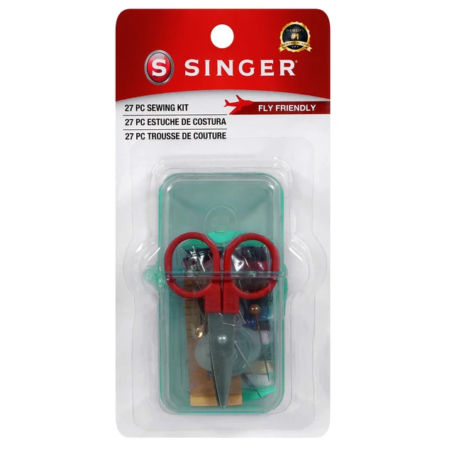 Alt view image 3 of 7 - SINGER 01927 Travel Sewing Kit in Case, Assorted Colors, Multicolor