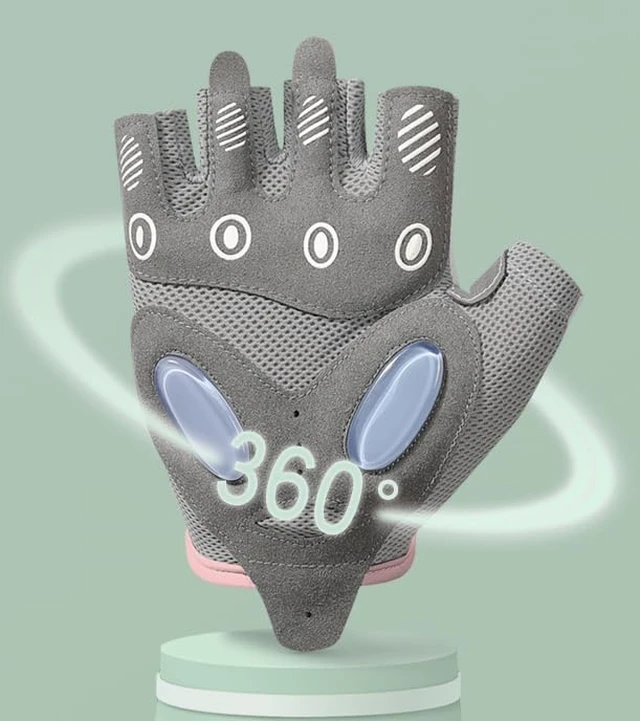 Alt view image 3 of 7 - Women Workout Gloves Protection Dumbbell Glove Lightweight Breathable Glove