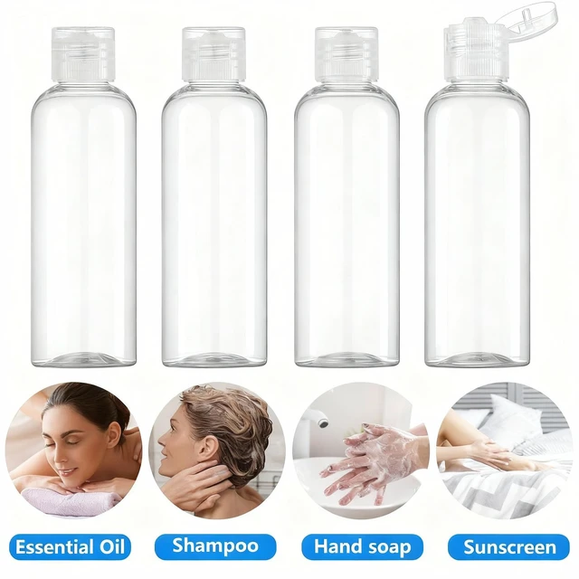 Alt view image 5 of 6 - DTDNZKN 4 Pack 3.4 Oz (100ml) TSA Approved Travel Bottles for Toiletries