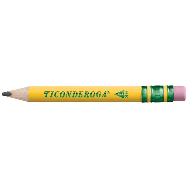 Alt view image 2 of 7 - Ticonderoga My First Short Triangular Wood-Cased Pencils, #2 HB Soft