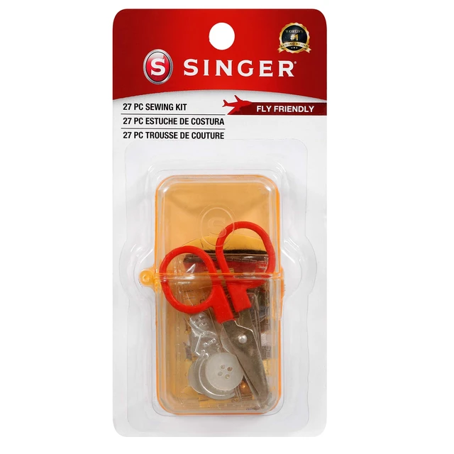 Alt view image 7 of 7 - SINGER 01927 Travel Sewing Kit in Case, Assorted Colors, Multicolor