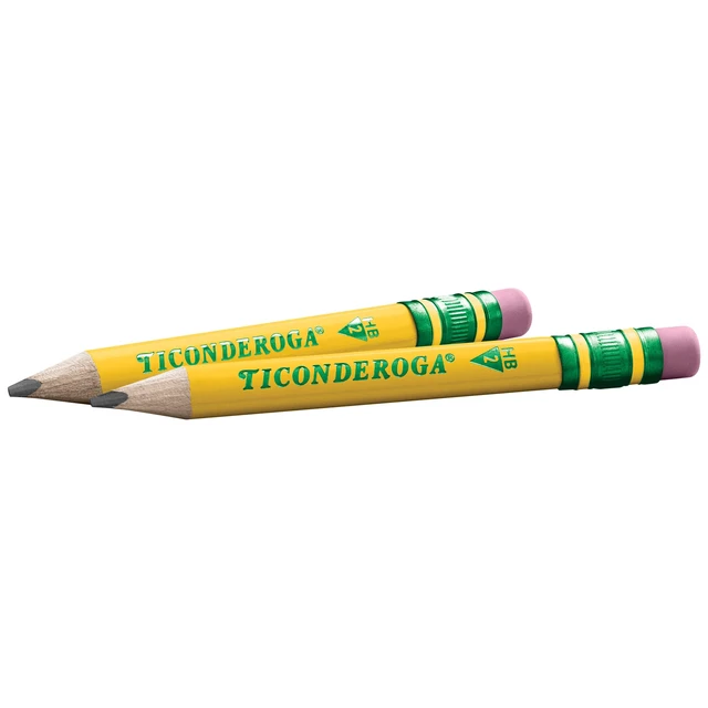 Alt view image 6 of 7 - Ticonderoga My First Short Triangular Wood-Cased Pencils, #2 HB Soft