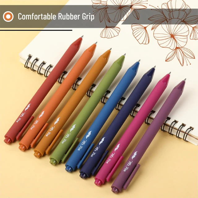 Alt view image 6 of 7 - Mr. Pen- Retractable Gel Pens, 8 Pack, Unique Vintage Color Ink