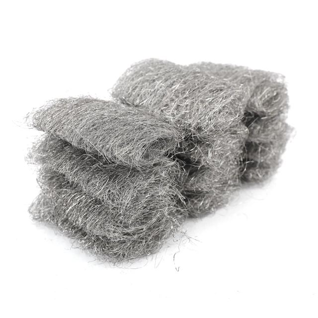 Alt view image 5 of 6 - Hyper Tough Multi Grade Assorted Steel Wool Pads, 12-pack, Model 2148