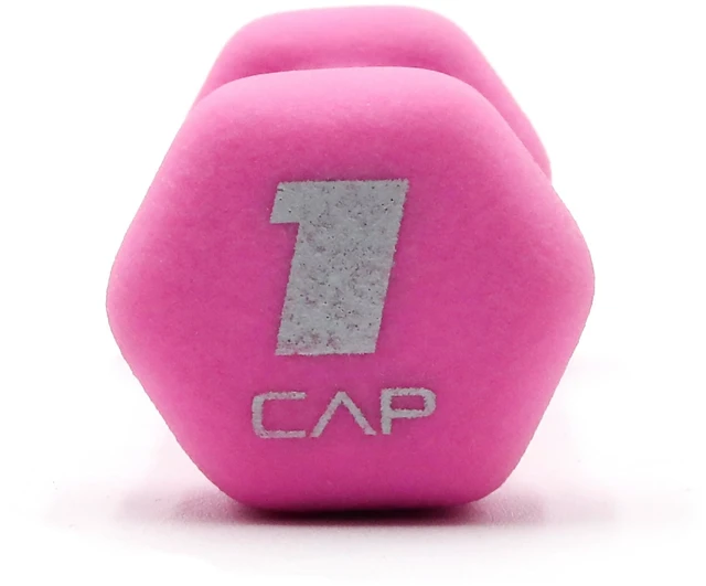 Alt view image 4 of 4 - CAP, 1lb Neoprene Dumbbell, Pink, Single