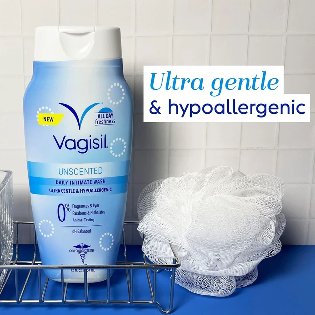 Alt view image 2 of 5 - Vagisil Fragrance-Free Feminine Wash, Sensitive Skin, 12 Fl Oz (1 Pack)