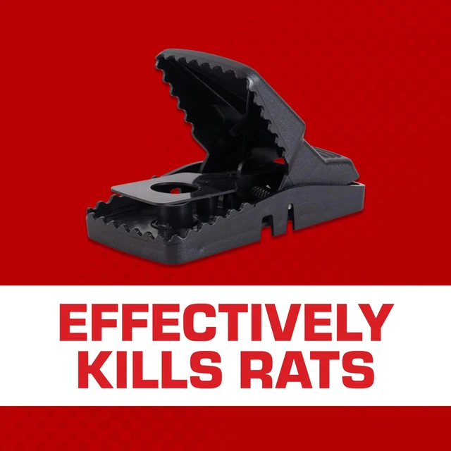 Alt view image 4 of 7 - Tomcat Rat Snap Trap, 1 Rat Size Trap