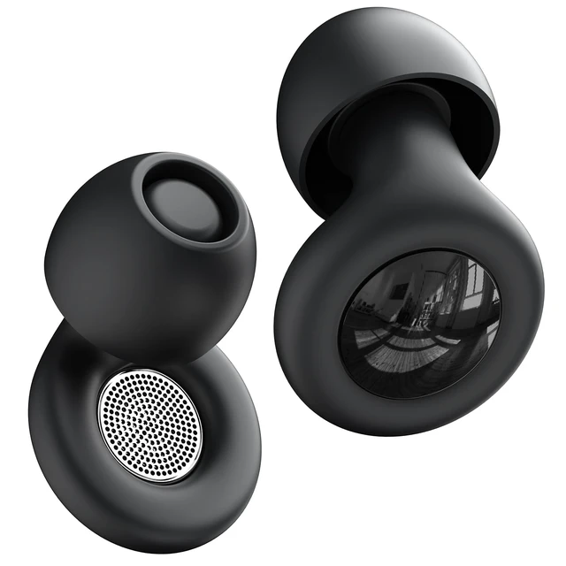 Alt view image 7 of 7 - Ear Plugs for Sleeping Noise Cancelling 30dB Reusable Silicone Earplugs with 8 Ear Tips & Case, Ideal Sleep Ear Plugs, Soft & Cozy Hearing Protection for Sleep, Concerts, Work, Travel & Focus